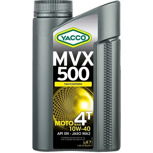 YACCO motorový olej polosyntetický MVX 500 4T 10W40 1l