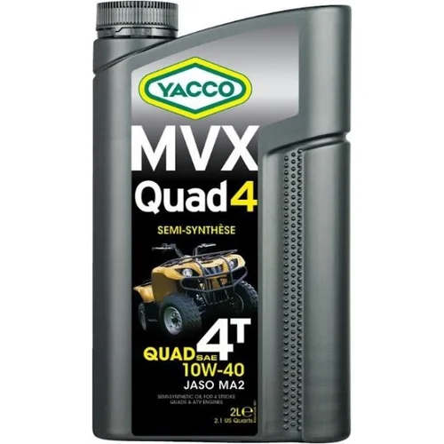 YACCO motorový olej polosyntetický MVX QUAD 4T 10W40 2l