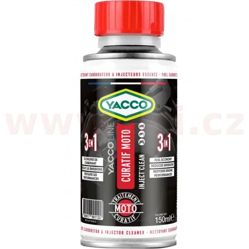 Aditivácia benzínu YACCO 7991 CURATIF MOTO 150 ml