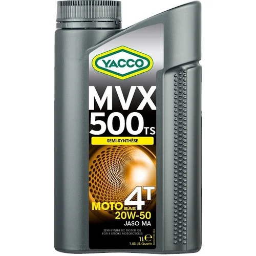 YACCO motorový olej polosyntetický MVX 500 TS 4T 20W50 1l