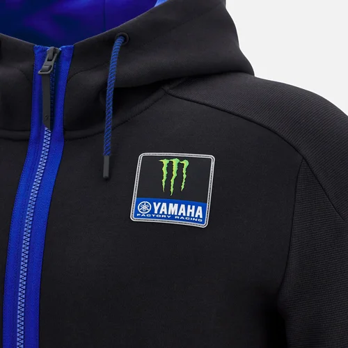 Mikina 8056009995016 (čierna, veľkosť XL) (Yamaha Racing) - obr. 3