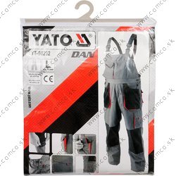 YATO Pracovné nohavice na traky DAN, veľkosť L - obr. 3
