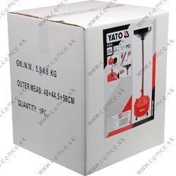 YATO Miska na odčerpanie oleja 20l 420 mm nastaviteľná výška 75-155 cm - obr. 6