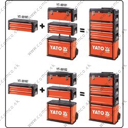 YATO Skrinka na náradie, 2x zásuvka, komponent k YT-09101 a YT-09102 - obr. 1