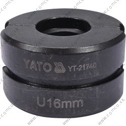 YATO Náhradné čeľuste k lisovacím kliešťom YT-21735 typ U 16mm