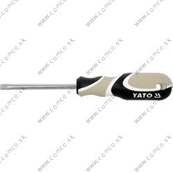 YATO Skrutkovač TORX s otvorom T45 x 100mm, magnetický SVCM55