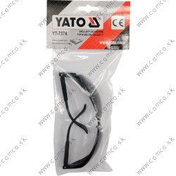 YATO Okuliare ochranné tmavé typ 91293 - obr. 1
