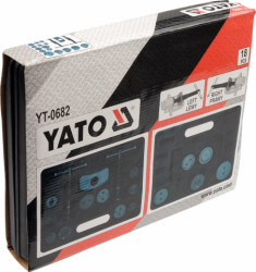 YATO Sada na montáž kotúčových bŕzd 18 ks - obr. 1