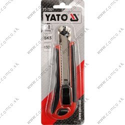 YATO Nôž rezací 18 mm + 5 ks čepelí - obr. 2