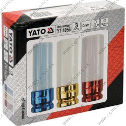 YATO Sada nástrčných kľúčov na alu ráfky 3ks - obr. 4