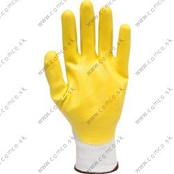YATO Pracovné rukavice pogumované veľ.9 PE/nitrylit - obr. 2