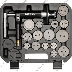 YATO Súprava pneumatická na montáž kotúčových bŕzd 16 ks