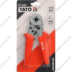YATO Konektorové kliešte 175mm, HRC 44-47, 0,2-6,00mm2 - obr. 1