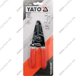 YATO Odizolovacie kliešte 165mm HRC 50-53 priemer 0,64-2,6 mm - obr. 1