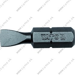 YATO Bit plochý 6.0 x 1/4”, dl.25mm 50ks