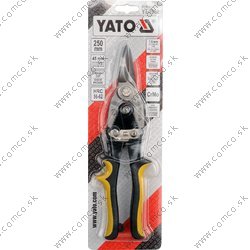 YATO Nožnice na plech 250 mm rovné CrMo - obr. 1
