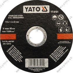 YATO Kotúč na kov 115 x 22 x 1,2 mm INOX