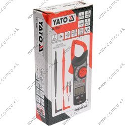 YATO Multimeter digitálny s klipsami 230 x 77 x 32 mm - obr. 2