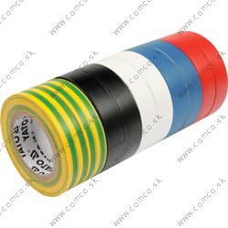 YATO Izolačná páska 19 x 0,13 mm x 20 m farebná 10 ks