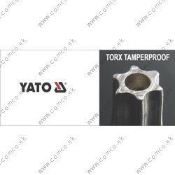 YATO Sada kľúčov TORX s otvorom 9 ks dlhé - obr. 3