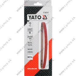YATO Nekonečný brúsny pás P60 20x520mm 10ks - obr. 2