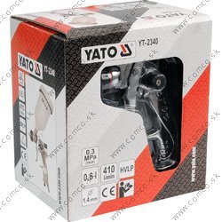 YATO Pištoľ na lakovanie s nádržou 0,6l 1.4mm - obr. 1