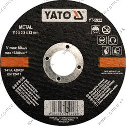 YATO Kotúč na kov 125 x 22 x 1,2 mm