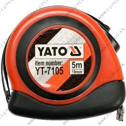 YATO Meter zvinovací 5 m x 19 mm autostop