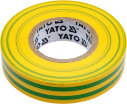YATO Páska izolační 15mm x 20m x 0,13mm žlto-zelená
