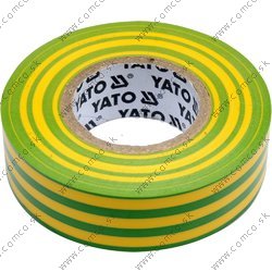 YATO Páska izolační 19mm x 20m x 0,13mm žlto-zelená