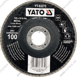 YATO Brúsny kotúč P60 125x22.4mm