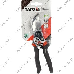 YATO Nožnice záhradné 205 mm (pr.do 15 mm) šikmý strih - obr. 1