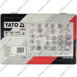 YATO Sada hliníkových podložiek 300 ks - obr. 1