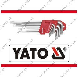 YATO Sada kľúčov TORX s otvorom 9 ks dlhé - obr. 4