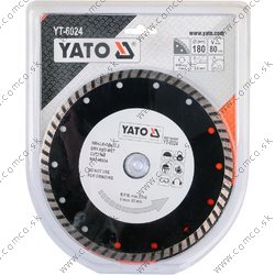 YATO Diamantový kotúč 180 x 22,2 x 2,8 mm turbo - obr. 3