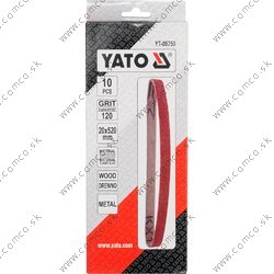 YATO Nekonečný brúsny pás P120 20x520mm 10ks - obr. 2