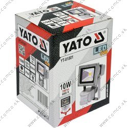 YATO LED lampa/reflektor 10W pohyb.senzor - obr. 3