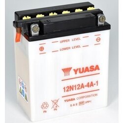 Štartovacia batéria YUASA 12N12A-4A-1