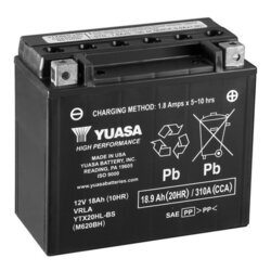 Štartovacia batéria YUASA YTX20HL-BS