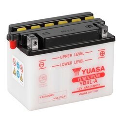 Štartovacia batéria YUASA YB4L-A