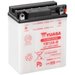 Štartovacia batéria YUASA YB12A-B