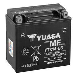 Štartovacia batéria YUASA YTX14-BS