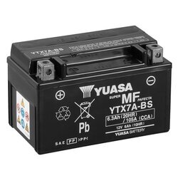 Štartovacia batéria YUASA YTX7A-BS