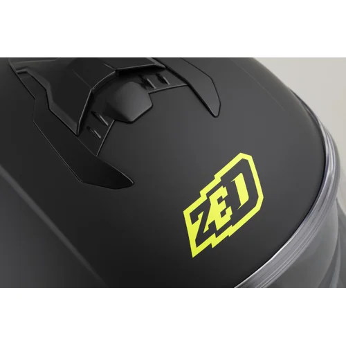Prilba K40 (čierna matná/žltá fluo, veľkosť M) /ZED/ - obr. 8