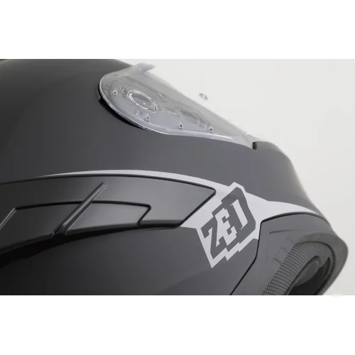 Prilba K40 (čierna matná/tmavosivá, veľkosť M) /ZED/ - obr. 8