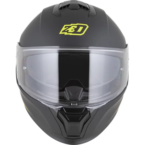 Prilba K40 (čierna matná/žltá fluo, veľkosť XL) /ZED/ - obr. 5