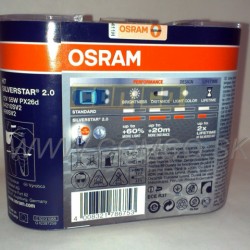 OSRAM H7 Silverstar 2.0 +60% 55W Set 2ks - obr. 1