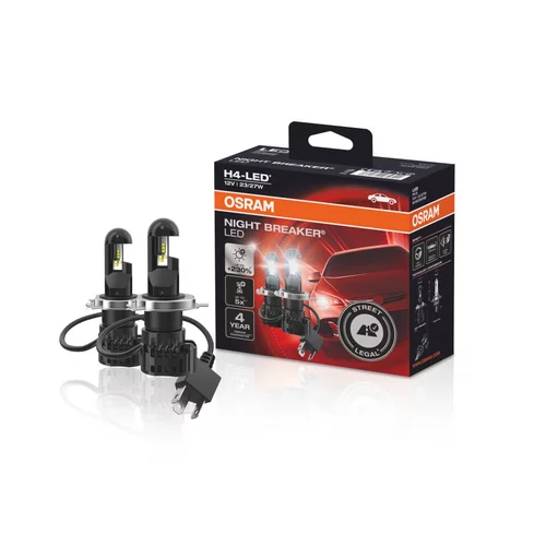 H4 LED NIGHT BREAKER +230% Homologizované 6000K 64193DWNB /OSRAM/ - obr. 2