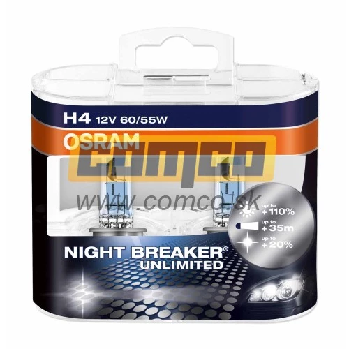 OSRAM H4 Night Breaker Unlimited +110%