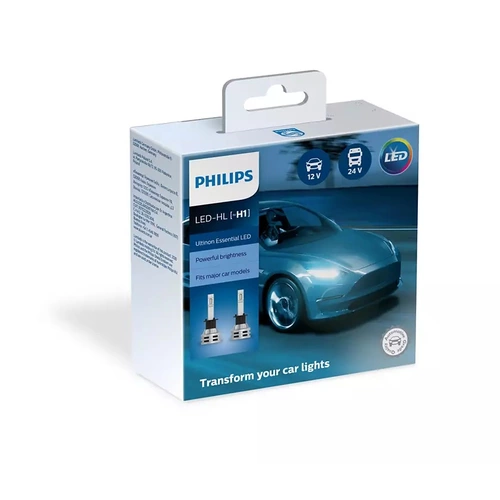 H1 LED Ultinon Essential HL 12V / 24V 19W Sada 2ks /PHILIPS/ - obr. 2
